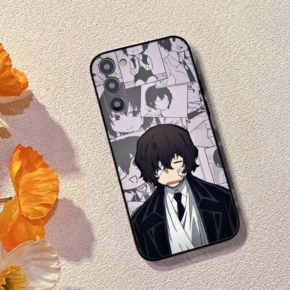 Dazai Osamu Anime Bungo Stray Dogs Phone Case Silicone Soft For Samsung Galaxy A73,A72,A71,A70,A53,A52,A51