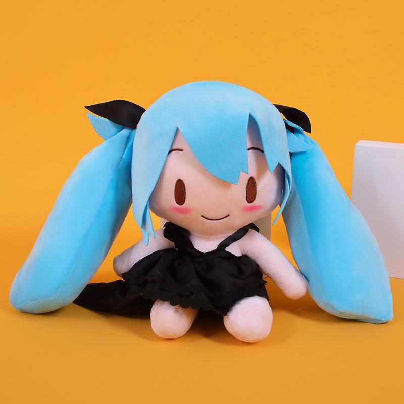 32-35cm Kawaii Japanischer Anime Plüschtier Stofftier Hatsune Miku Plüschpuppe Weiches Kissen Zukunfts-Puppe Niedliches Geburtstags-Weihnachtsgeschenk Für Kinder