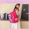 Trendy Cartoon Backpack For Kids Comfortable Oxford Cloth School Bag