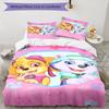 3pcs PAW Patrol Bedding Set Duvet Cover Closure Includes 1 Duvet Cover & 2 Pillowcases, Soft and Comfortable for All Seasons.