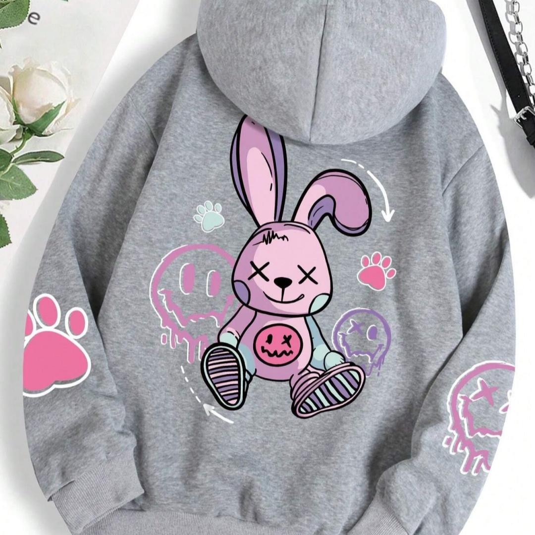 

Свитшот женский в стиле хип-хоп с принтом в стиле уличный повседневный модный свободный новый свитшот осень-зима плюс бархатная куртка XXXL серый