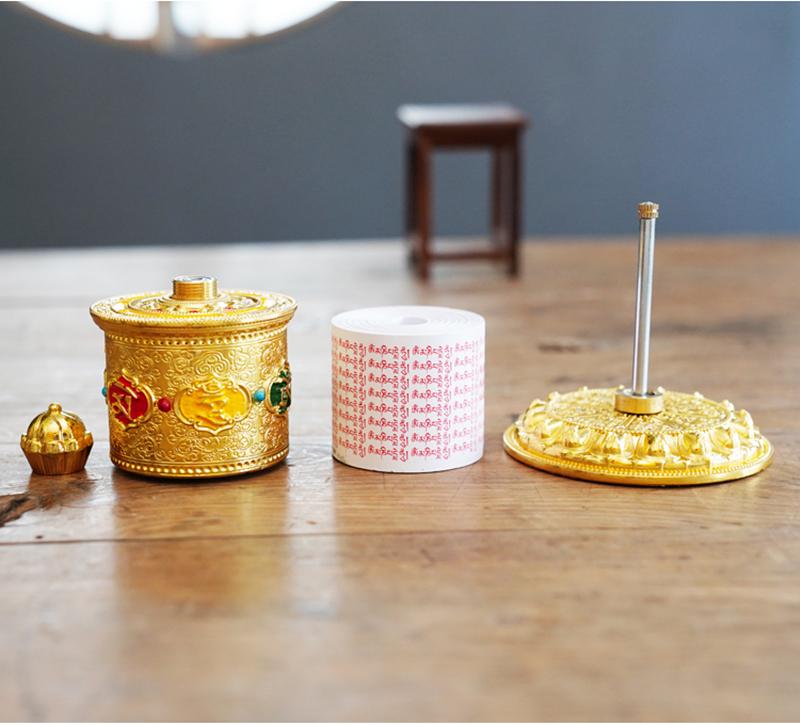 Home Decoration Finger Prayer Wheel Tantric Practice Tools Creative Buddhism Supplies Car/ Home Room Decor Accessories