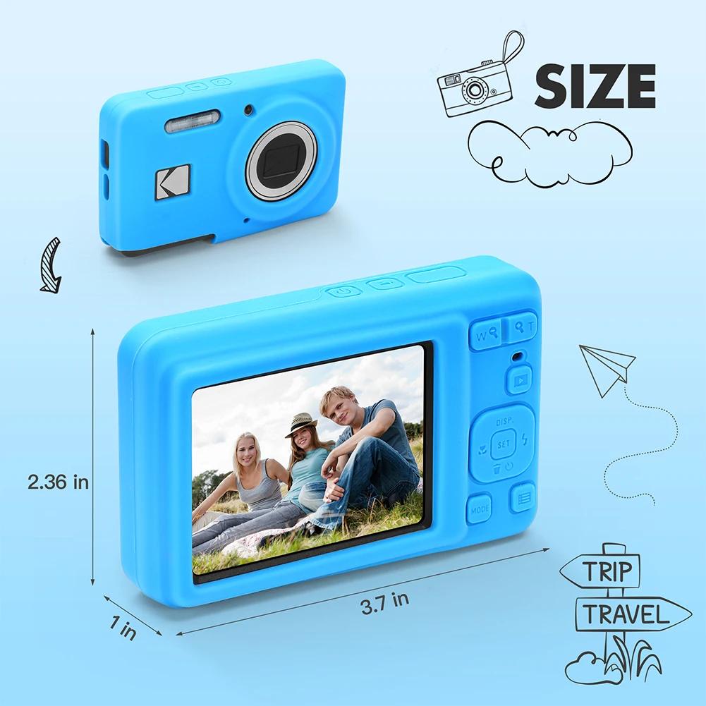 For KODAK PIXPRO FZ55 Digital Camera Cover Soft Silicone Protective Case Slim Fit Camera Bag Outdoor Travel Camera Protect Case