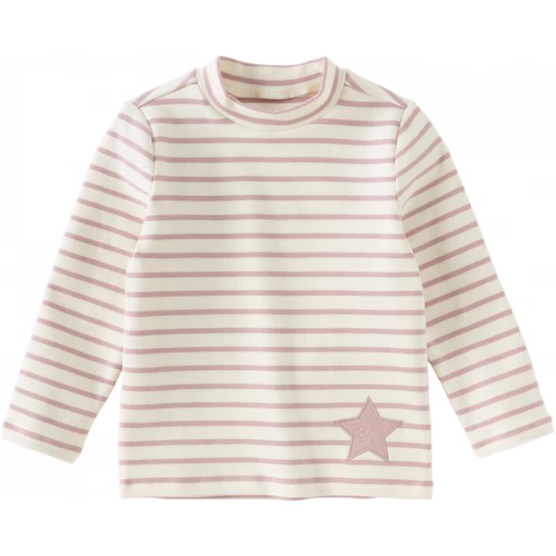David & Bella Kids  Striped Mock Neck Long Sleeve T-Shirt 80 cm