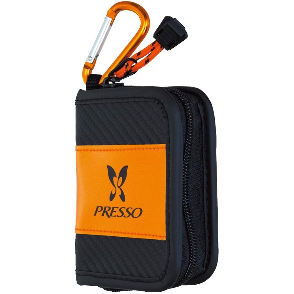 Daiwa Presso Wallet S(C) Orange Compact Design Durable Material Fishing Accessory