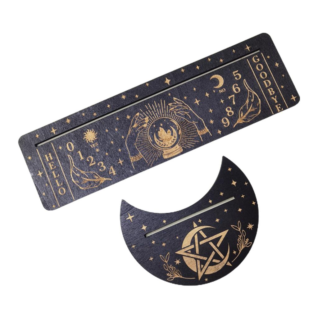 Wooden Tarot Card Holder Altar Cards Holder Display for Witch Divination Tools