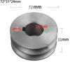 Cast Iron V-Belt Pulley Dia 50mm-100 Power Tool Accessory