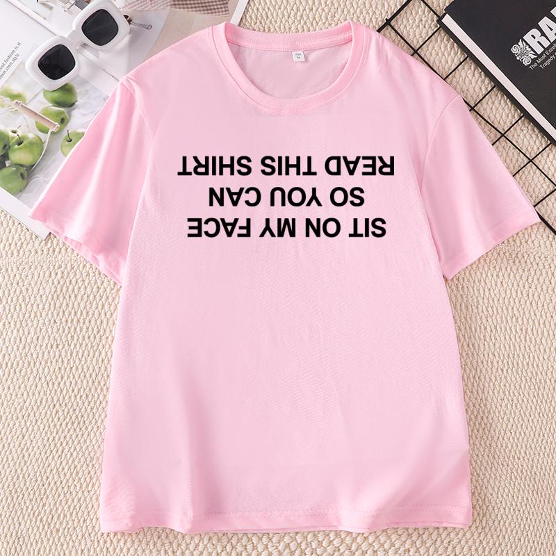 Funny Cotton ShortSleeve Casual TShirt Adult Top Print Cotton Short Sleeve Tshirt Casual Round Neck Soft Breathable T Shirt