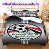Egyptian Football Association Pattern Bedding,Quilt Set Quilt Cover Pillowcase Home Birthday Gift (1*duvet cover+2*pillowcase,without core)