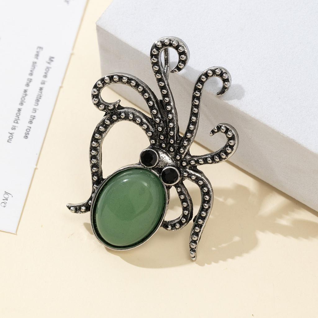 Shell Octopus Brooch Pendant For Diy Jewelry Making And Gift Crafts