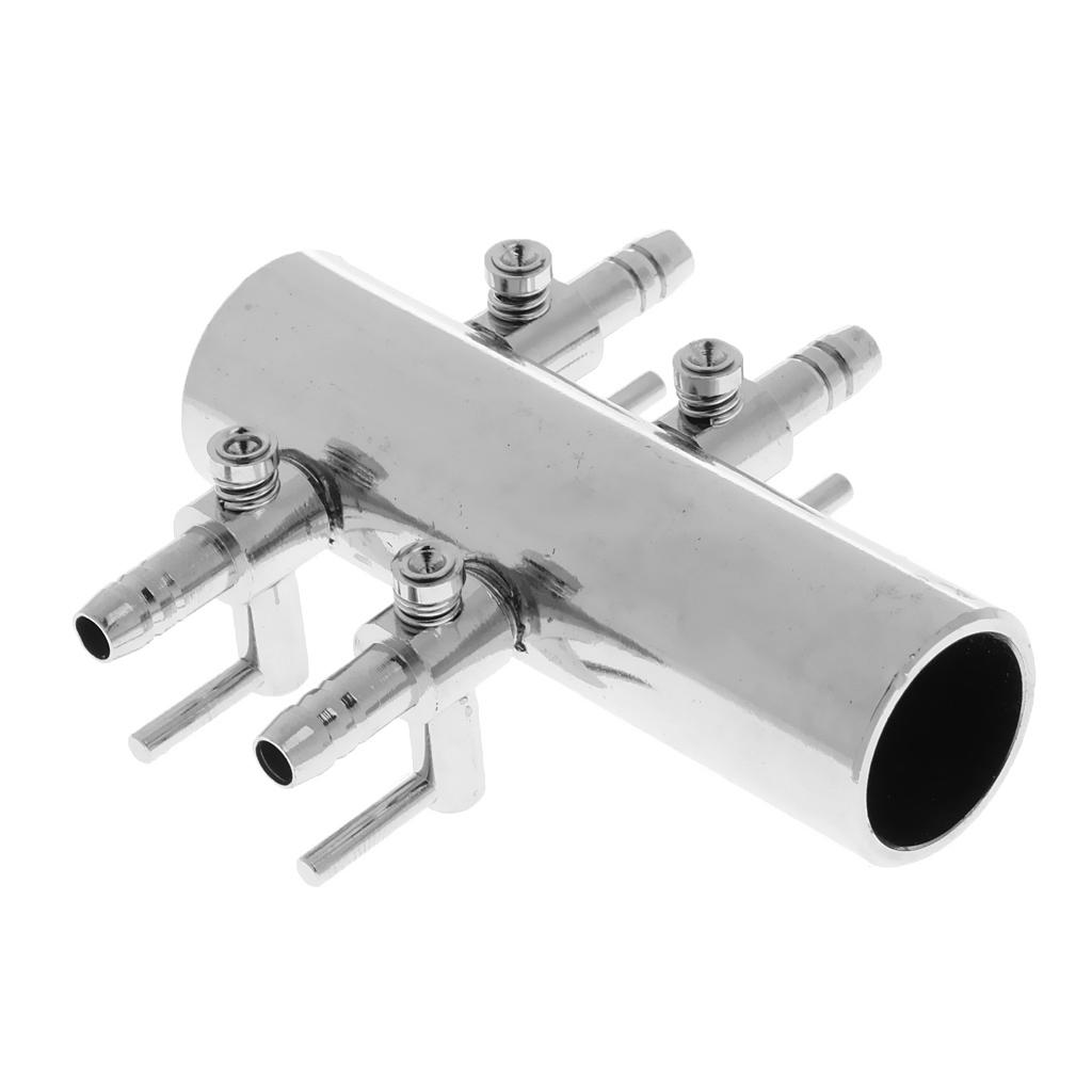 4/6/8/10/12 Way Pump Manifold for Marine Fish Tank Aquarium