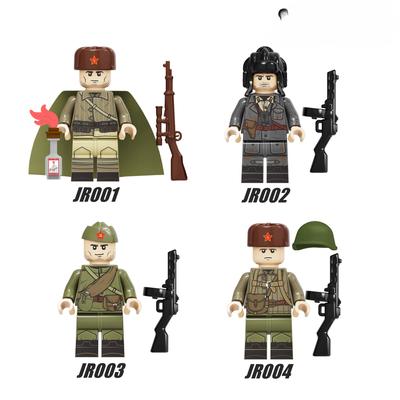 Moc Ww2 Military Army Mini Figūriniai Ginklai Vaikai Blokai Žaislai Dovanos berniukams