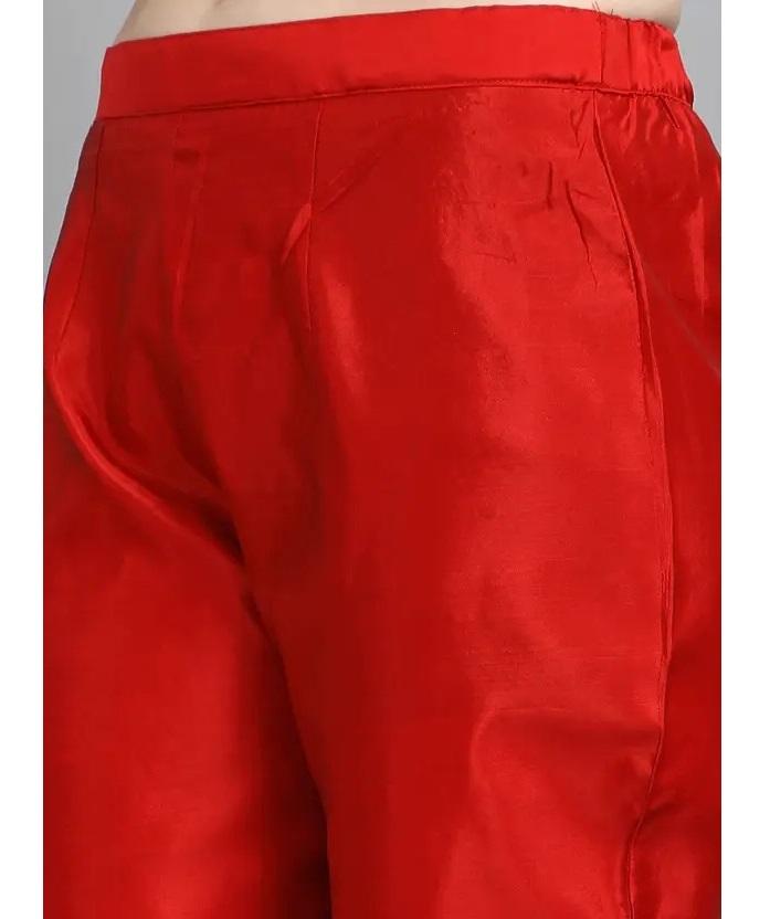 Damen Design Partywear Oberteil Tunika Baumwolle Seide Salwar Kameez Kurti Hose Dupatta Set