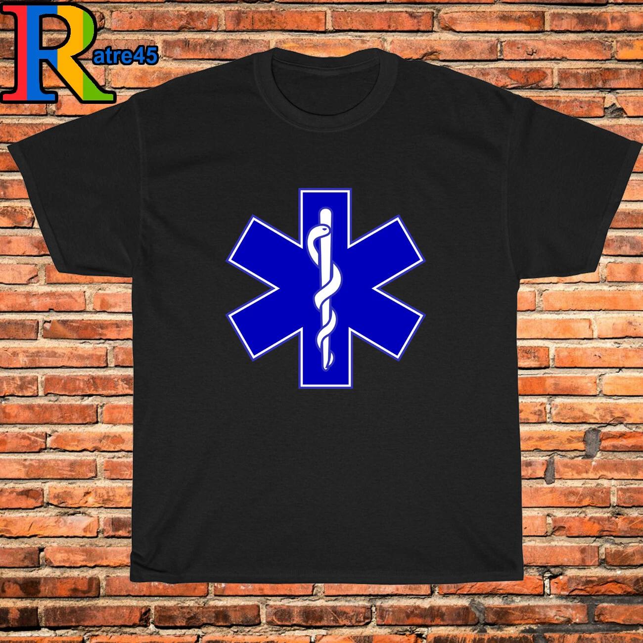 Men s and Women s T-shirts Paramedic Blue XXL