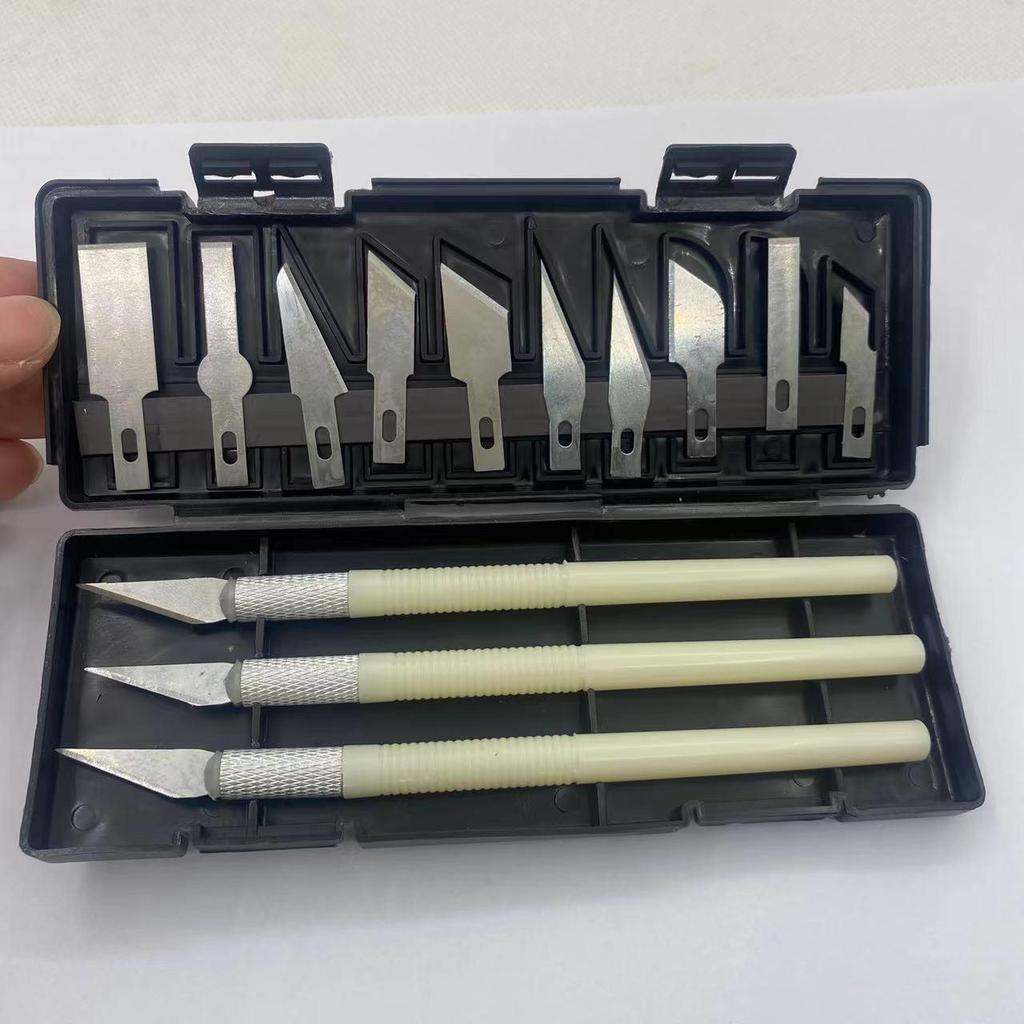 13-Piece Craft & Carving Knife Set with DIY Journal Tools