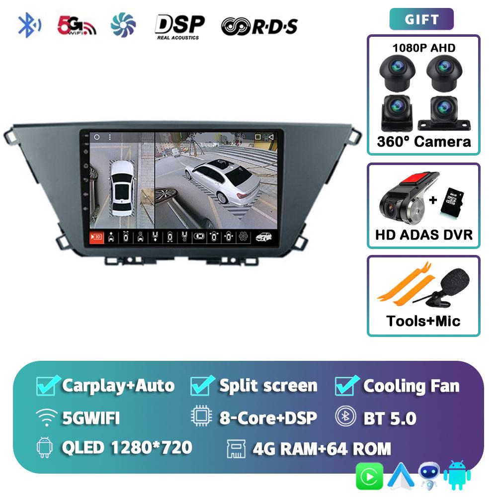 Android14 For Kia Carens KY 4 IV 2022 2025 RHD Multimedia Navigation Player Video Stereo WIFI+4G Head Unit wireless Carplay Auto