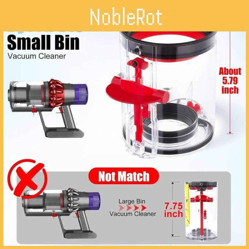 For Sv12 V10 Vacuum Cleaner Accessories Dustbin Daily Cleaning Usage And