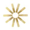 LADE Transparent Saxophone & Clarinet Reeds - Size 2.5 (Pack of 10)