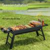 Folding Portable Stainless Steel Charcoal Grill Oven for Outdoor Use
