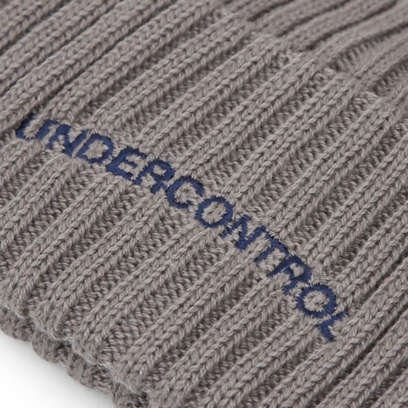 UNDERCONTROL BEANIE / COLLEGE CREW /m CHARCOAL