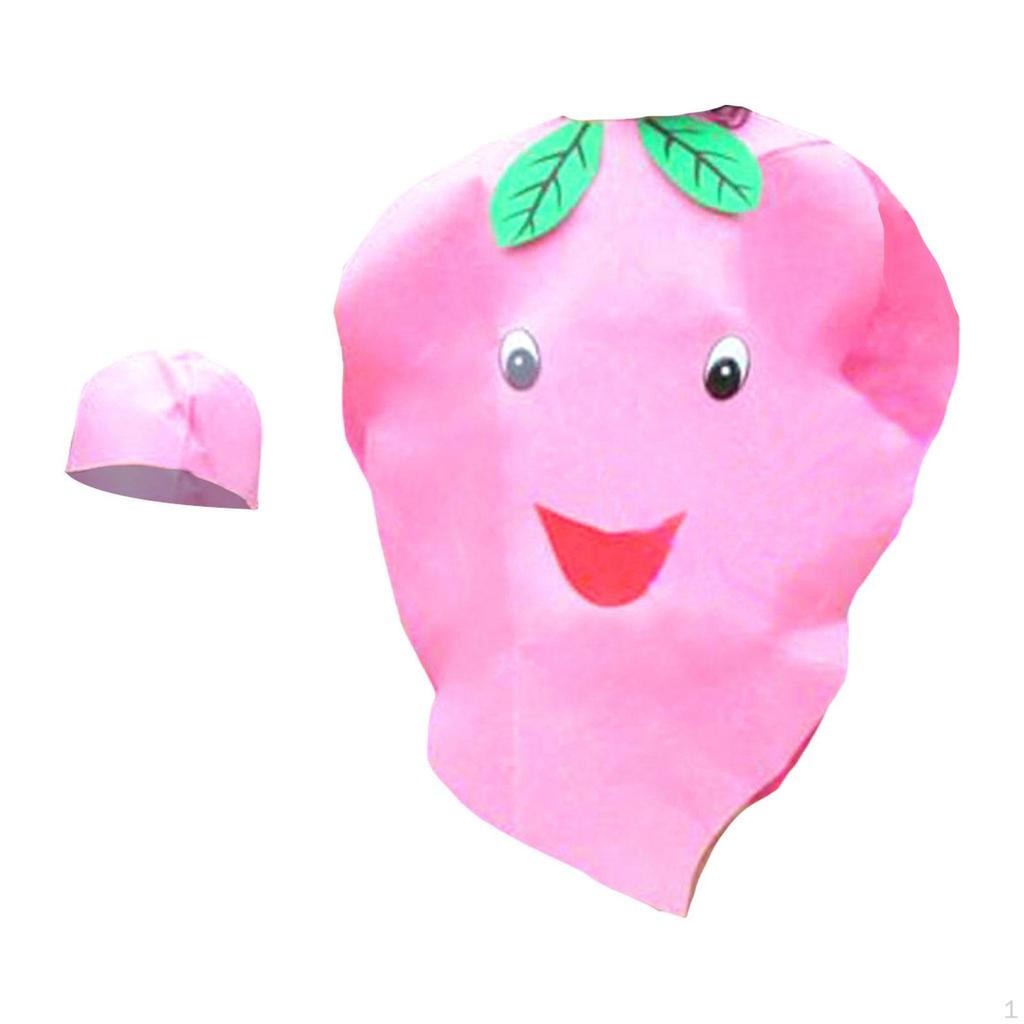 Meyve Kostümü Sevimli Karnaval Cadılar Bayramı Rol Oyunu için Fantezi Elbise Erkek Kız