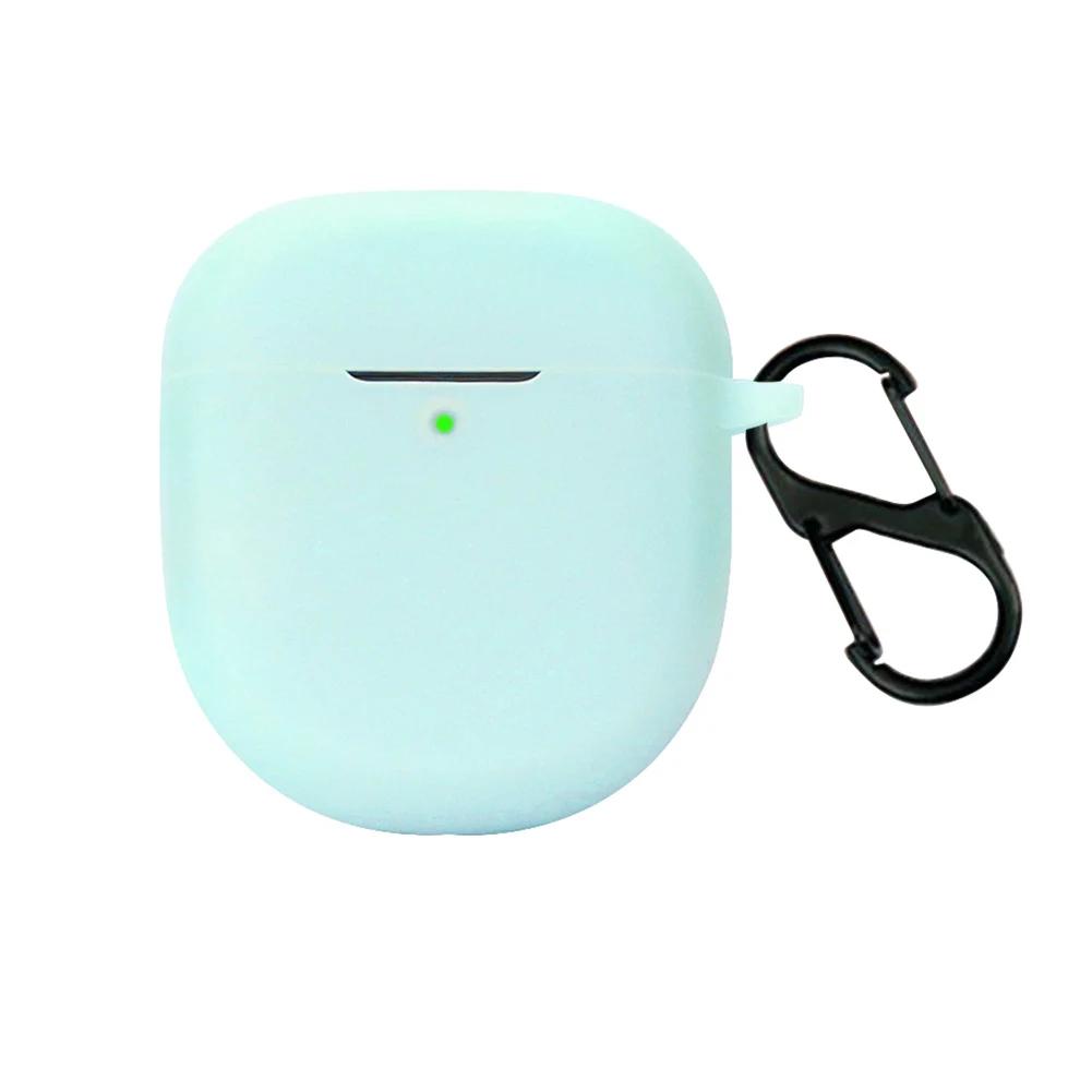 Silicone Headphone Holder Case with Hook Washable Wireless Headphone Protector Case Replacement for Bose QuietComfort Earbuds II