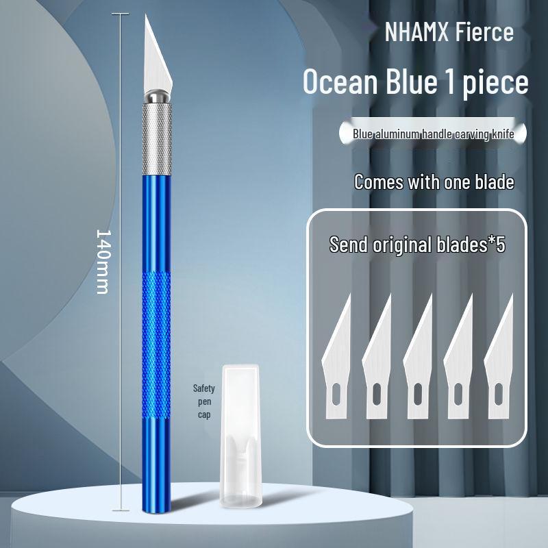 Carving Knife & Pen Knife Craft Set: Paper Cutter, Student Rubber Stamp, Wood Carving Tools