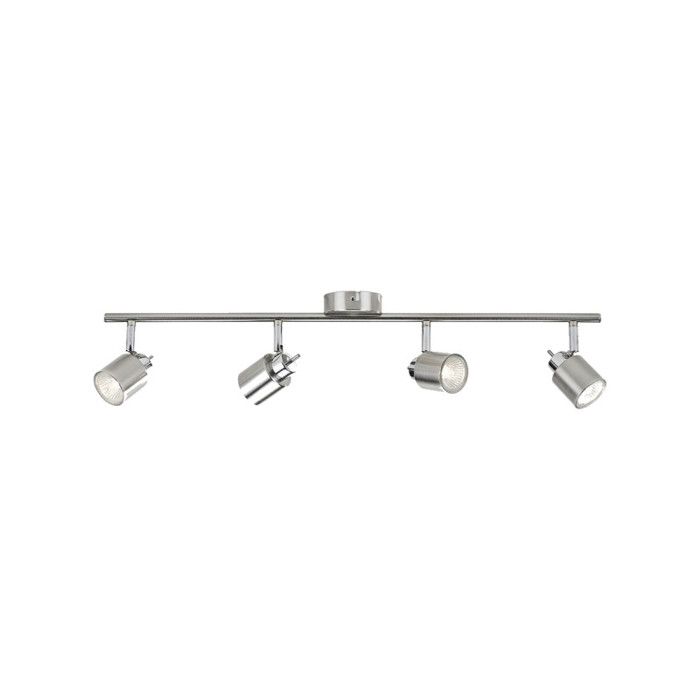 Spot Philips 5031417E7 - Surfaced lighting spot - GU10 - 4 ampoule(s) - Chrome