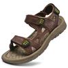 Fashion Quick-Dry Outdoor Sandals Breath Walking Shoes Anti-Slip Sole Comfortable Walking Shoes Beach Flats New Design Men Sport Sandals