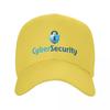 Cyber Security Lock Blue Baseball Cap Sun Cap Luxury Unisex Hat Trucker Cap Christmas Hat Hats Unisex Womens