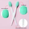 Multifunctional Blackhead Removal Silicone Nose Cleaner Facial Cleansing Brush