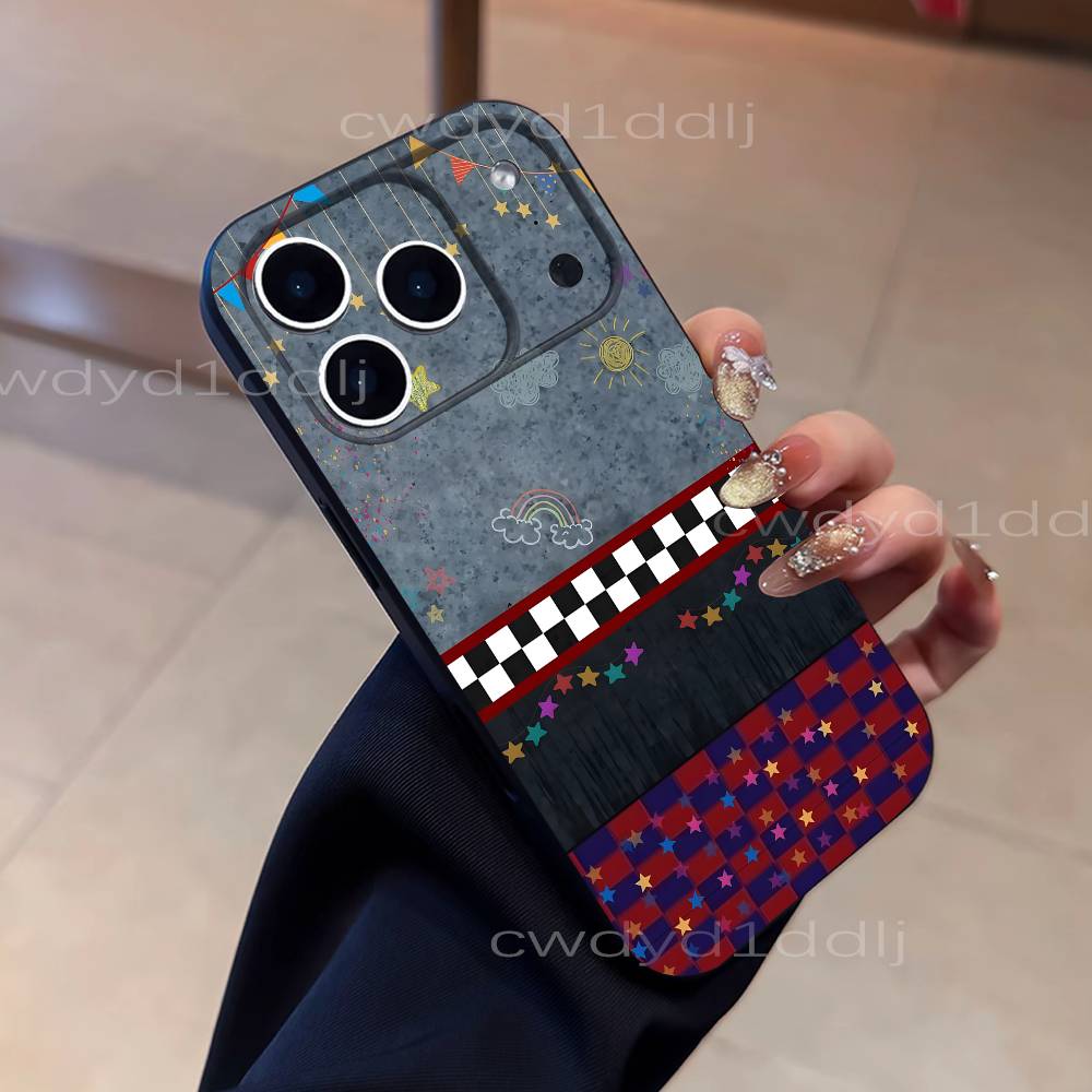 Fnaf Five-nights-At-Freddys Für iPhone 17,16,15,11,12,14,13 Pro Max Mini XS,XR,7 Plus 16E Air Soft Schwarzes staubdichtes Handyhülle