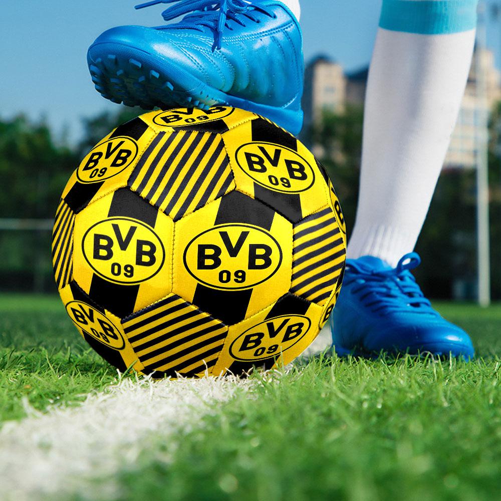 Borussia Dortmund Football Club Indoor Size 5 Soccer Ball Colorful Machine Stitched PVC Competition Ready Durable High-Bounce