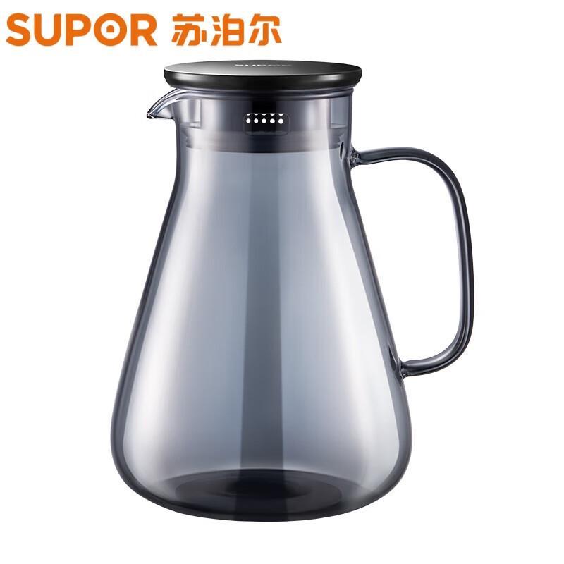 Supor Heat-Resistant Glass Cold Water Pitcher