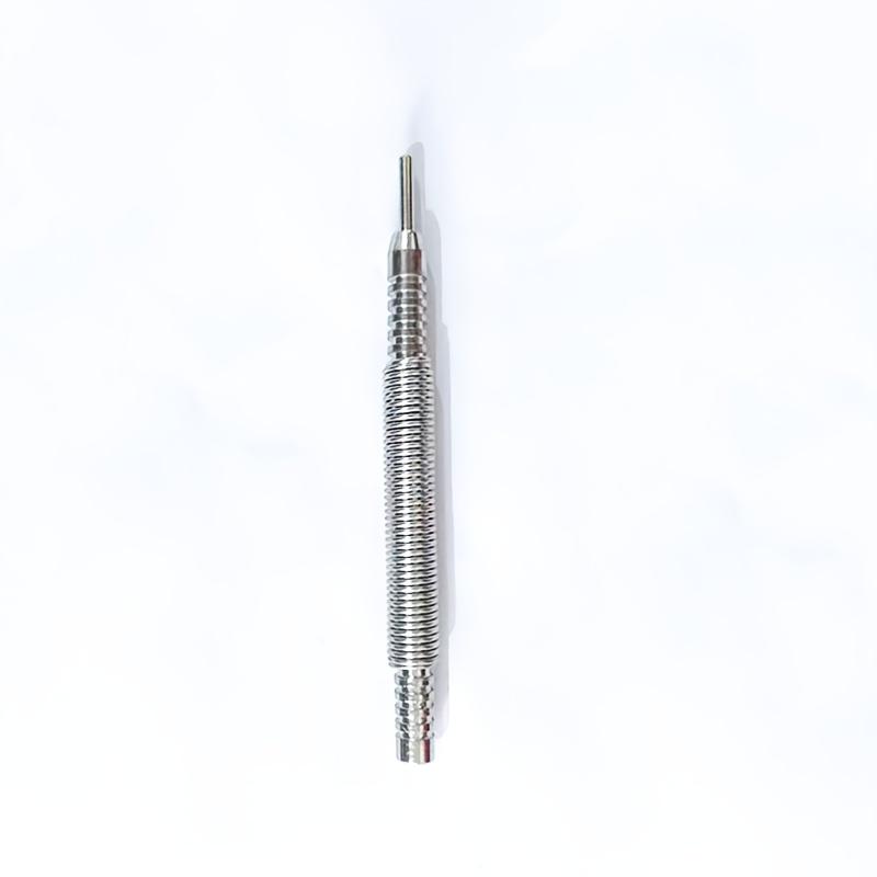 2pc Spring-Loaded Center Punch Set, Dual-Ended, High Carbon Steel, Non-Electric, Handheld Pin Punch Tools, Narrow Space Door Hinge Pin Removal