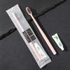 "Special Hotel Toiletries Set: Comb, Disposable Toothbrush with Toothpaste, Soft Bristles, Ideal for Homestays"