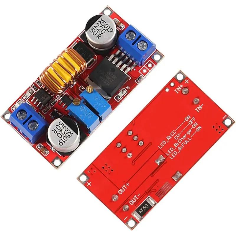 XL4015 5A 75W Buck Converter Module DC 4-38V to 1.25-36V Step Down Power Supply for LED Driver Solar Motor Controller UPS DIY