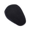 Autumn Winter Solid Color Woolen Cap for Men Women Forward Cap Warm Beret British Newsboy Cap
