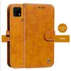 Vintage Crazy Horse Texture PU Leather Flip Wallet Phone Case for Realme C25s,C21,C15,Narzo 30A 20 Card Holder Kickstand Shockproof Protective Cover