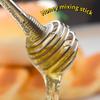 2pcs Kitchen Honey Stir Stick Honey Spoon Stainless Steel Honey Spoon Coffee Spoon Long Handle Spoon Mixing Tool Kitchen Utensils