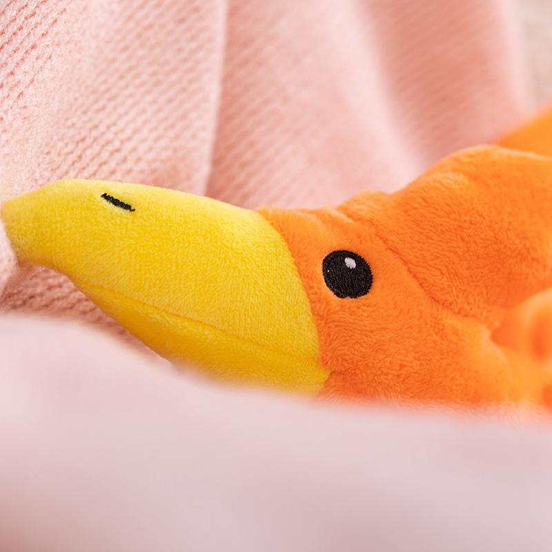 Super Soft Kawaii Animal Plush Doll Pig Quetzalcoatlus Northropi Dinosaur Interactive Barkable Pet Toy Cute Pillow Gift