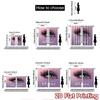 2pcs   2D FLAT PRINTING Curtains (Without Rod) HelloGorgeous Holiday Printed Curtains Durable Polyester Fabric Curtains Art Deco