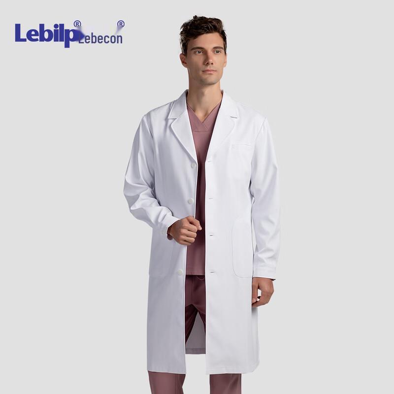 

Lebilp Doctor s Long-Sleeve White Lab Coat L