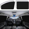 ZATOOTO Magnetische Autovorhänge, 4er-Pack, 99,9% Lichtblockierend, Seitenvorhänge, Sonnenschutz, Sichtschutz, Hitzeschutz, UV-Schutz, Auto-Camping-Ausrüstung