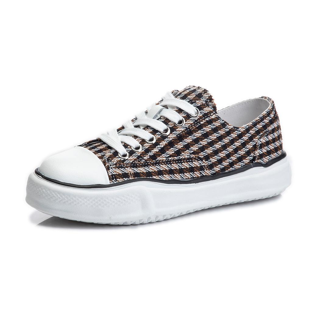 The First Layer of Pigskin Inner Casual Single Shoes Spring and Summer 2025 New Sports Flat Women's Shoes Running Breathable White Shoes