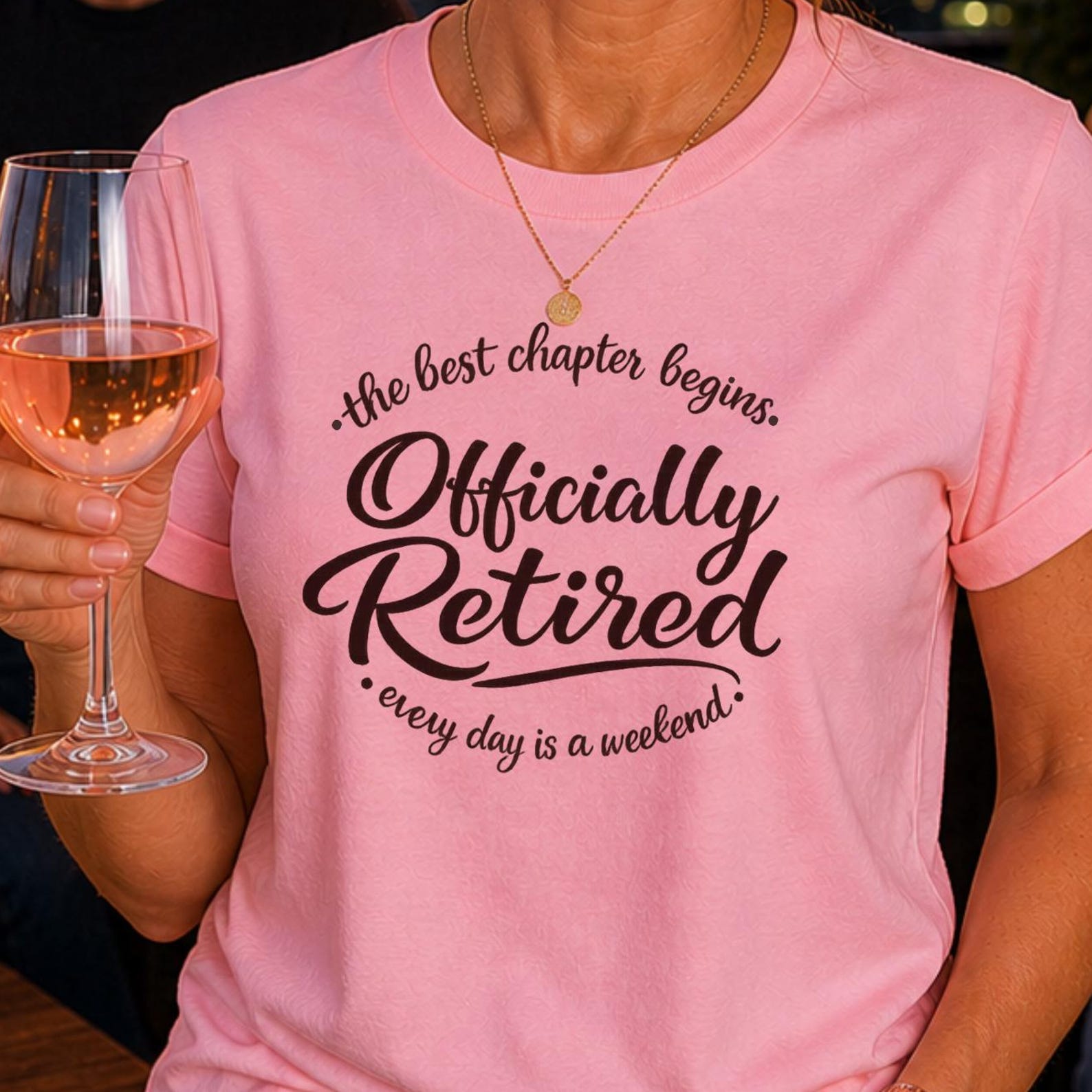 Officially Retired Shirt for Teacher Retirement Gift, Retired Teacher Last Day of School Party Tee Every Day Is a Weekend Retirement Shirt XL