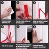 3/6M Self-adhesive Seal Strip for Windows Gaps Silicone Weather Stripping  Side of Door Frame