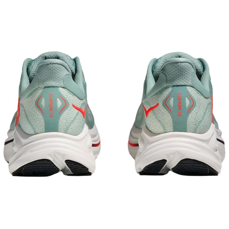 Hoka One One Clifton 10 Comfortable Fitting Durable Running Shoes Men sneaker Sage-Green 1162030-SGNN