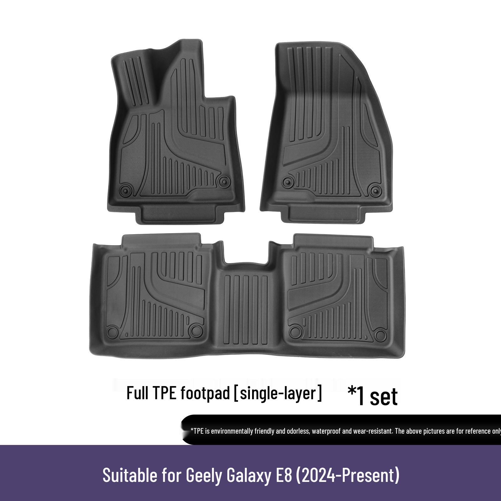 Geely Galaxy E8 TPE All-Weather Floor Mats - Eco-Friendly