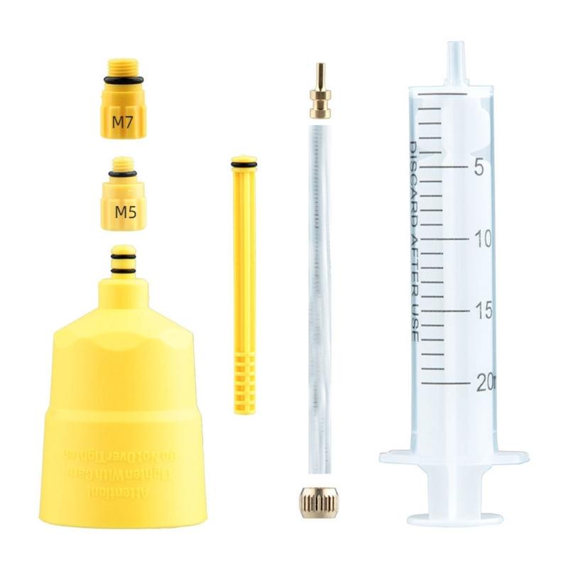 Bicycles Hydraulic Disc Brake Oil Bleed Kits Tool Bikes Mineral Oil Hydraulic Disc Professional Tool Bike Repair Tool